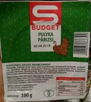 Mängden socker i Pulyka Párizsi