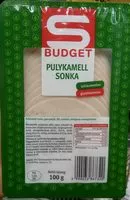 Mängden socker i Pulykamell Sonka