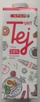 Mängden socker i UHT tej 2,8%