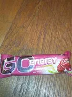 Mängden socker i GO energy (strawberry flavour)