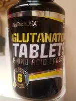 Mängden socker i Glutanator (180tabs) Biotech Usa