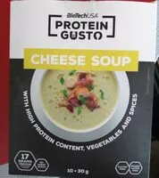 Mängden socker i Protein Gusto - Cheese Soup