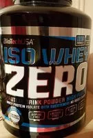 Mängden socker i ISO WHEY ZERO