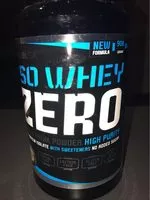 Mängden socker i Iso Whey Zero, Lactosefrei