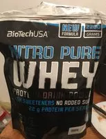Mängden socker i Nitro pure whey