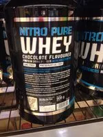 Mängden socker i Nitro Pure Whey Chocolate Flavoured