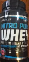 Mängden socker i Nitro Pure Whey