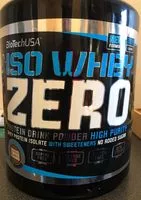 Mängden socker i Iso Whey ZERO