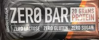 Mängden socker i Zero Bar, Zero Lactose, Zero Gluten, Zero Sugar