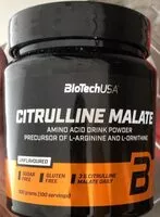 Mängden socker i Citrulline malate