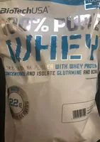 Mängden socker i 100% pure Whey Chocolate
