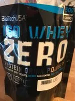Mängden socker i Isowhey Zero Hazelnut