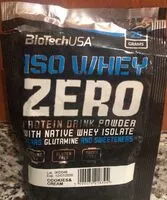 Mängden socker i Iso whey zero