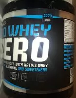 Mängden socker i Iso Whey Zero