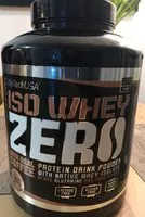 Mängden socker i Iso Whey Zero, Caffe Latte