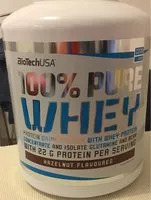 Mängden socker i 100%purewhey