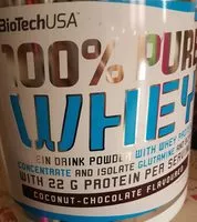 Mängden socker i 100% pure whey