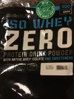 Mängden socker i Iso whey zero