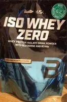 Mängden socker i Iso Whey protein Cookies and cream
