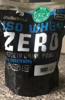 Mängden socker i Iso whey zero pineapple-mango