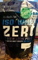 Mängden socker i ISO WHEY Zero