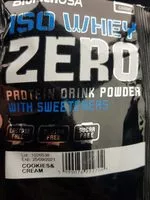 Mängden socker i Iso whey zéro cookies cream