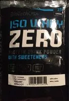 Mängden socker i Iso whey zero