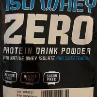 Mängden socker i Iso whey zero