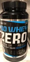 Mängden socker i Iso whey zero