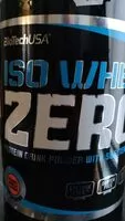 Mängden socker i ISO whey zero