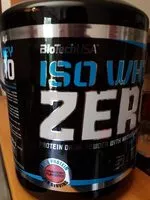 Mängden socker i Iso whey zero strawberry
