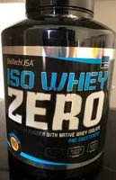 Mängden socker i ISO WHEY ZERO