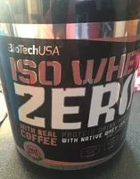 Mängden socker i Iso whey zero caffé latte
