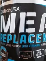 Mängden socker i Meal replacement