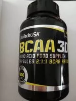 Mängden socker i BCAA 3D