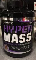 Mängden socker i Hyper mass
