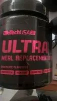 Mängden socker i Ultra loss meal prep replacement drink powder