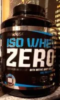 Mängden socker i Iso whey zero