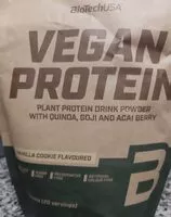 Mängden socker i Vegan Protein Vanilla Cookie Flavoured