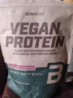 Mängden socker i Vegan protein forest fruit flavoured