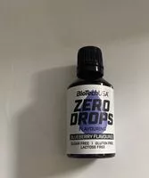 Mängden socker i Blueberry zero drops