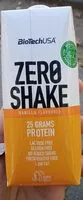 Mängden socker i Zero shake