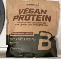 Mängden socker i VEGAN PROTEIN Chocolate-Cinnamon Flavoured