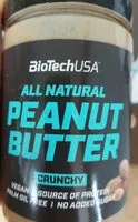 Mängden socker i Peanut butter crunchy