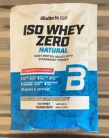 Mängden socker i ISO whey zero natural