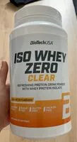 Mängden socker i Iso whey zero