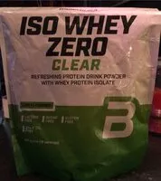 Mängden socker i Iso whey zero clear