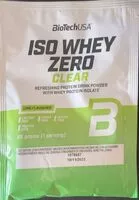 Mängden socker i Iso whey zero clear