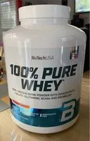 Mängden socker i 100% pure whey