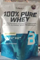 Mängden socker i 100% pure whey